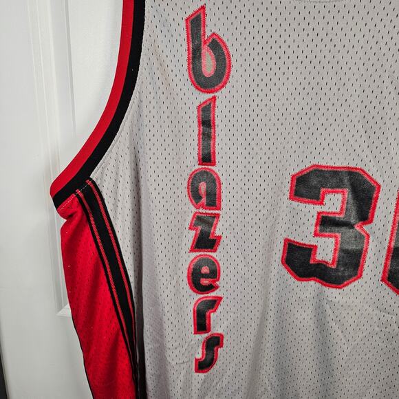 Vintage Nike Rasheed Wallace Portland Trail Blazers Jersey 2XL +2 NBA Basketball - Picture 3 of 6